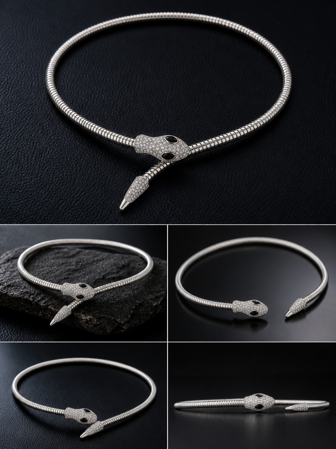 Serpentina Noir Necklace