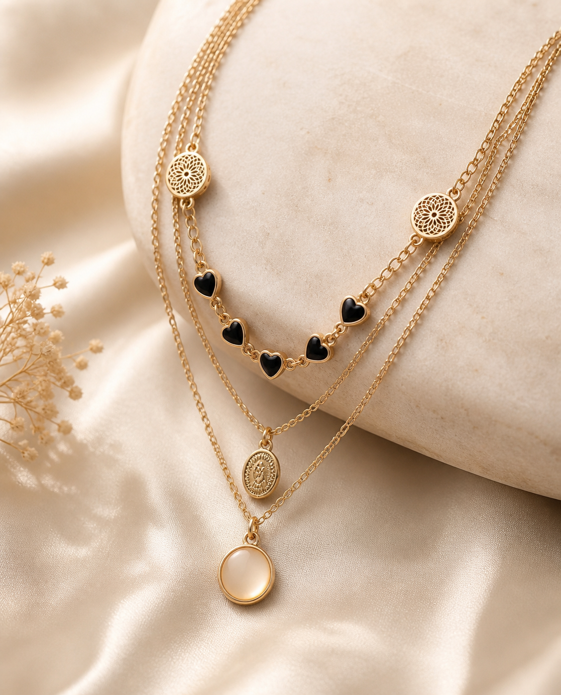 GoldenMuse Layered Necklace