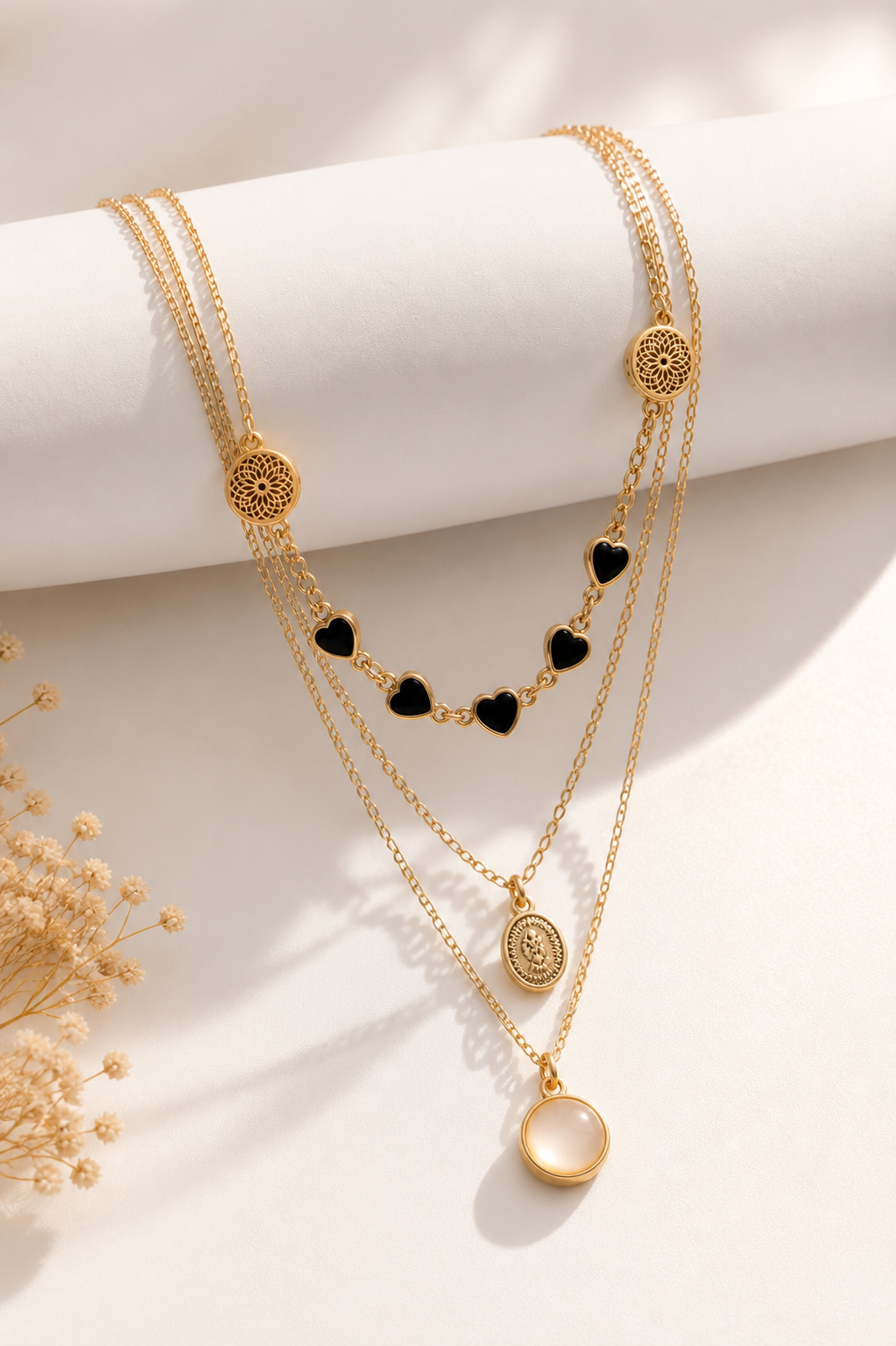 GoldenMuse Layered Necklace