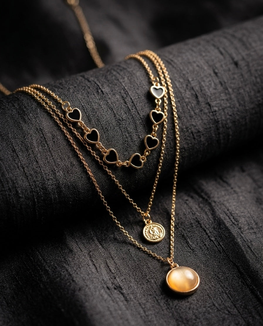 GoldenMuse Layered Necklace
